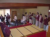 女将のお見送り
